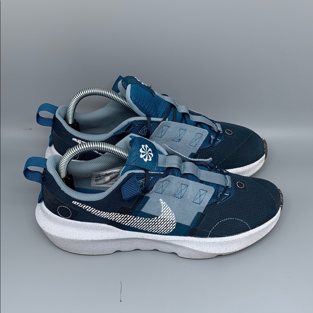 Nike Crater Impact Navy Running Shoes‎ DB3551-401 Youth Sz 7Y Women's Sz 8.5